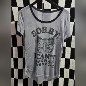Cold Crush sorry I can't, I have plans with my cat sheer shirt size medium